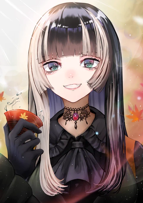 儒烏風亭らでんReGLOSS 「お酒を飲みまぁす」  #らでん似絵