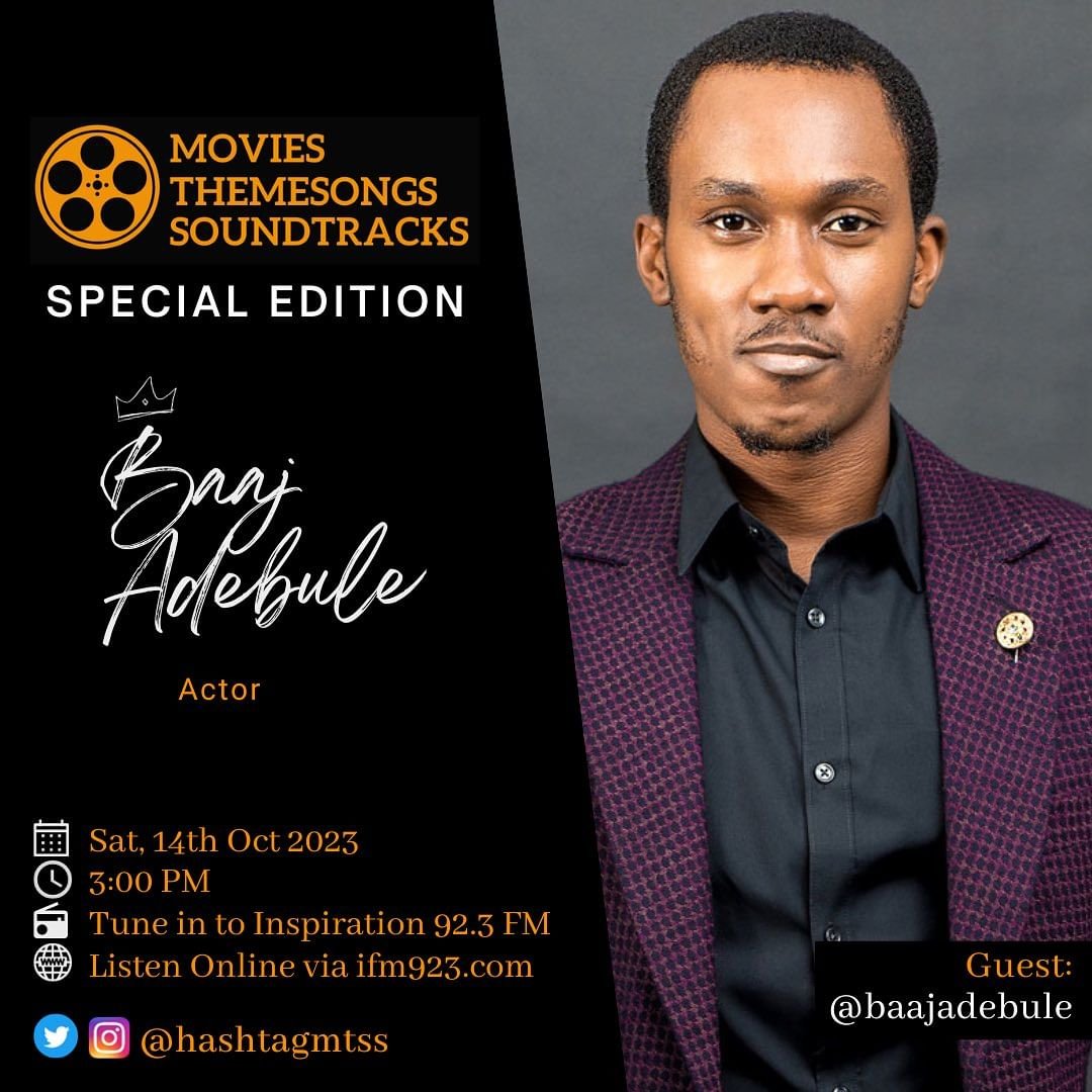 BaajAdebule's tweet photo. Going live at 3PM. Tune in to Inspiration 92.3FM or listen online via https://t.co/tmsB6eXSMm for all the juicy gist plus small cheating with the stars from #AMLoveAndLight
#HashtagMTSS #MTSS #LoveAndLight #SmallCheating #CheatOnMe https://t.co/ZQrksH4kV4