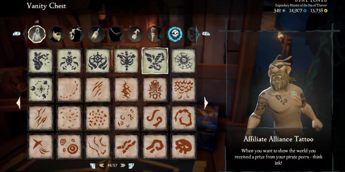oFATTONYo's tweet photo. Won 🥇 these over at SoTGermany🙌🏴☠️🔥🙏❤️thx @TheShreg and @Elmuchachooo for the tip about joining the community love them🏴☠️
#bemoregerman #AAsails #wunderbar 😂🏴☠️😊🙌@SeaOfThieves https://t.co/qudvsYxV1o