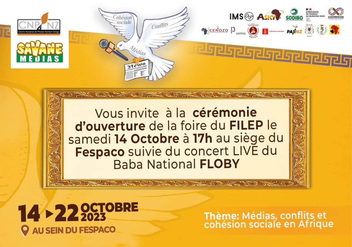 AlainDABILOUGOU's tweet photo. #BurkinaFaso #Lwili #Burkina_Faso #presse #PressFreedom #media #FILEP https://t.co/uYsJzI2N79