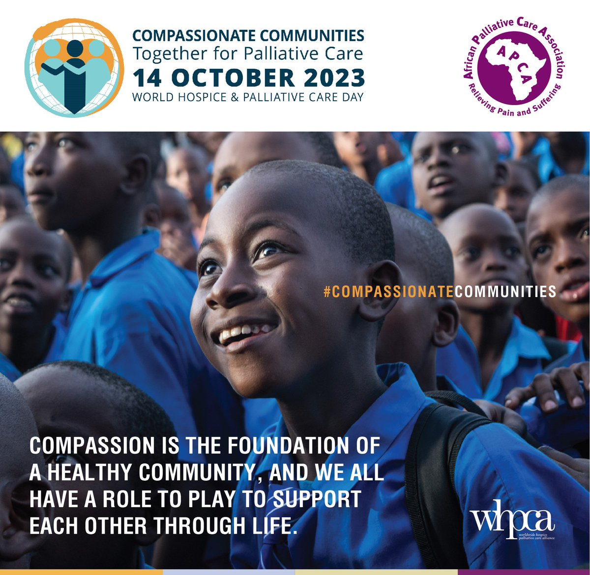@APCAssociation mission is to reduce health-related pain & suffering by ensuring that #PalliativeCare is widely understood, integrated into health systems across the continent & underpinned by evidence #WorldHospiceandPalliativeCareDay #WHPCDay23 #compassionatecommunities @whpca