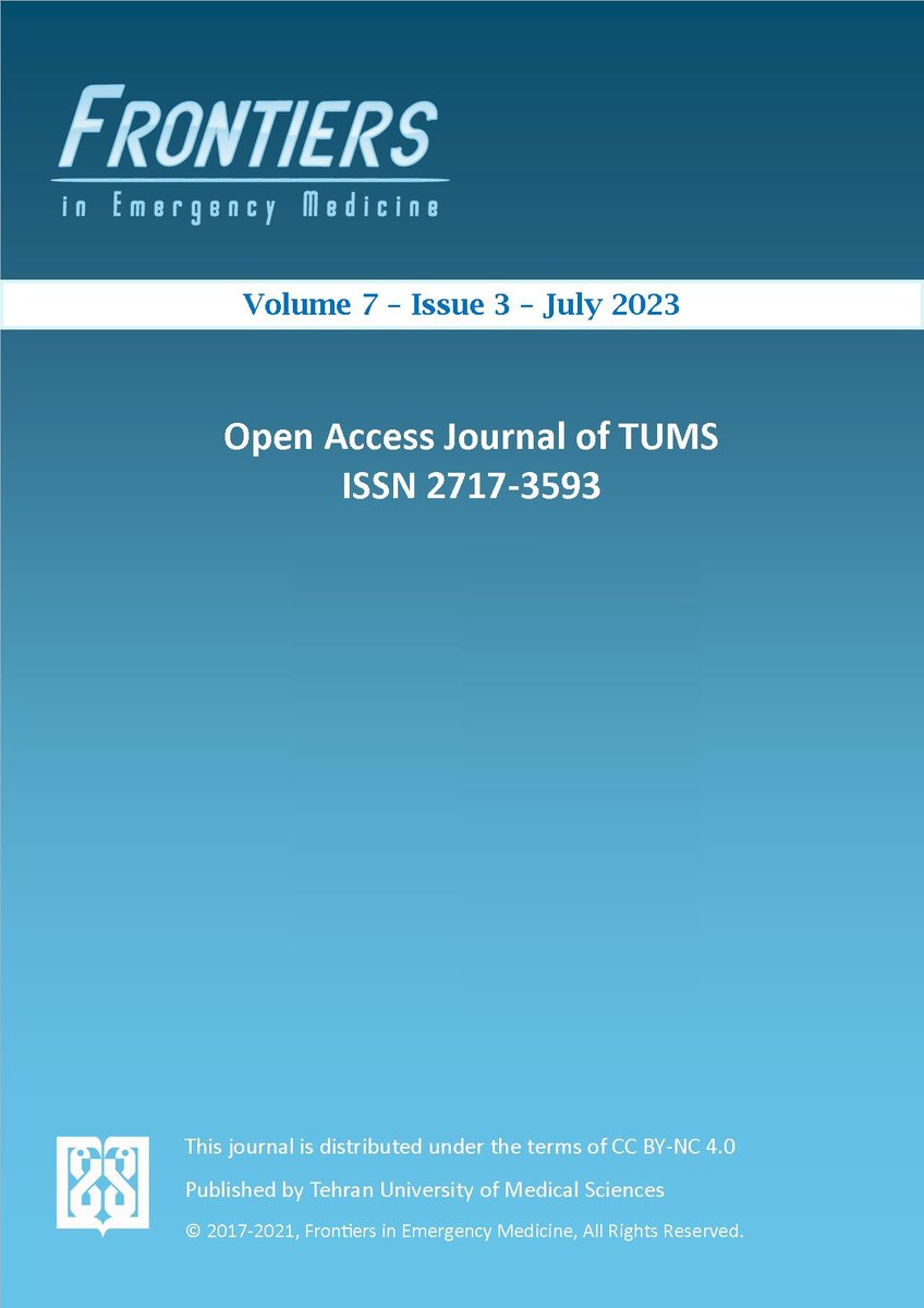 New Issue:

fem.tums.ac.ir/index.php/fem/…

#FrontEmergMed #emergency_medicine #emergency_department #emergency_physicians #EmergMed #MedEd #EmergencyMedicine #EvidenceBasedMedicine #MedicalEducation #MedicalResearch #MedicalScience #EmergencyMedicineJournals #MedicalJournal
