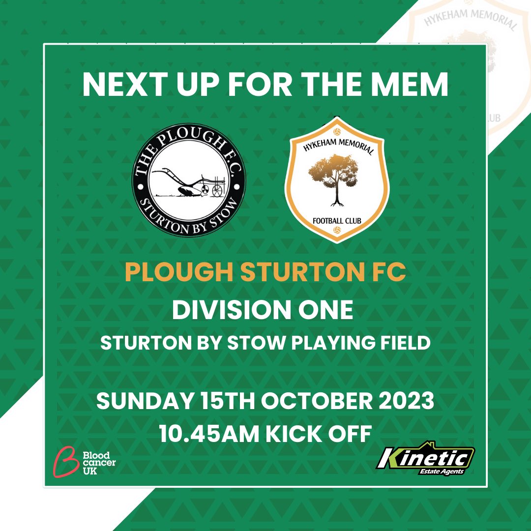 Next up for the Mem tomorrow is a trip over to <a href="/SturtonPloughFC/">Sturton Plough FC</a> .. always a popular trip as the post match food and beer is always good. We look to build on a cup scalp last week and build some momentum in the league with several cup games upcoming 🚂#UTM