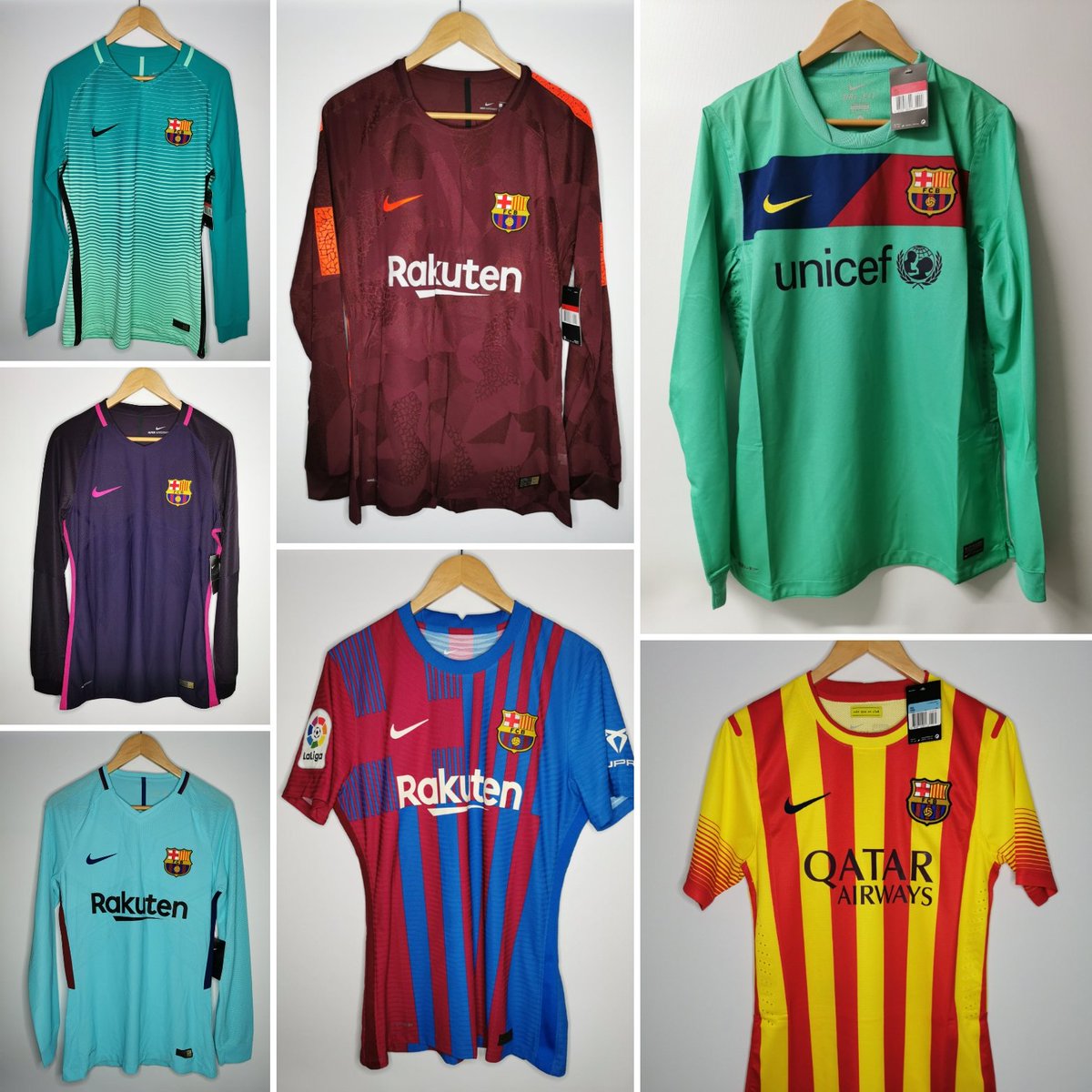 FootballShirtie's tweet image. 💥 No stock drop yesterday, but I got let down big time recently so all these Barca kitroom issued shirts are available again!

👌 Prices have been reduced on all, except for the 2010 away.

#AuthenticAlways #Barcelona #Barca #KitroomIssue 

footballshirts.ie/search?q=barce…