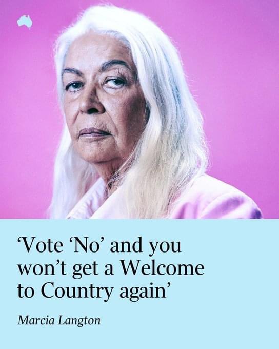 Kayla__Hanna's tweet image. Hey, Marcia Langton, can you please confirm that you’ll be standing by your promise and no longer welcoming us to our own country? 

Signed, 

All Australians everywhere 🇦🇺