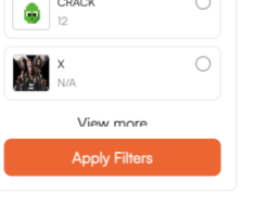 DUTCH0x's tweet photo. When using our dashboard, press the "Apply Filter" button to start anaylizing with your latest input. We renewed the "Apply Filter" button, so it's more tempting to press it... #OnLoopring $LRC https://t.co/8IiyLszyUN