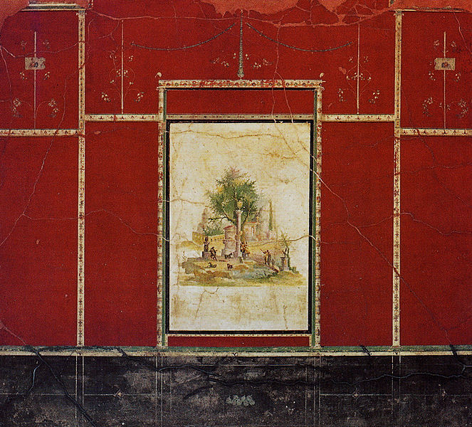 Sipping_Time's tweet photo. We discuss Roman painting's artistic heritage, its influences and development, and discuss the four painting styles exhibited in Pompeii and Herculaneum - depicting fantastical environments, as well as refined, minimal compositions. https://t.co/mWxUPUWiYv