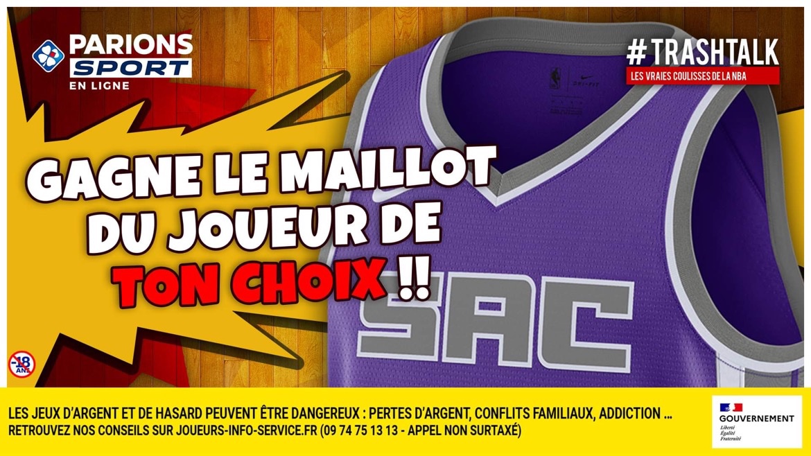 🎁 JEU-CONCOURS !! 🎁 

Pour les #30PREVIEWSEN30JOURS, TrashTalk et ParionsSport te font gagner 1 maillot par jour !! 😱

🚨 GAGNE LE MAILLOT DU JOUEUR DE TON CHOIX DES KINGS !! 🚨

Pour participer :

1⃣ RT CE TWEET 
2⃣ FOLLOW @TRASHTALK_FR ET @PARIONSSPORT

(TAS LE 21/10) 🔞