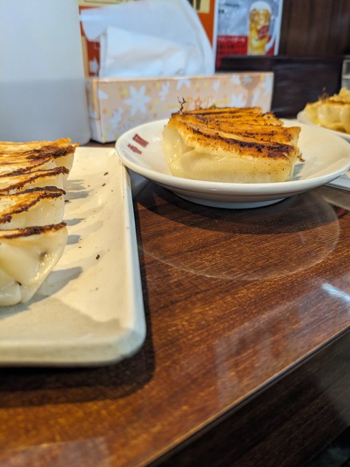 ぎょうざ食べにきた🥟🥟🥟 