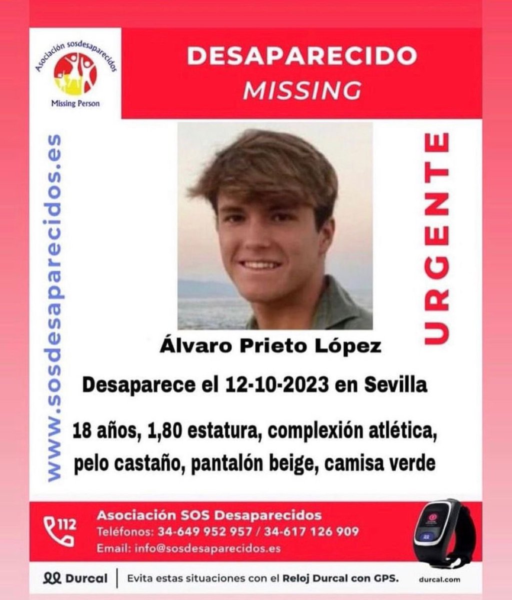cristobalsoria's tweet photo. Pasan los días y no tenemos respuesta de su paradero…
Cualquier colaboración es poca…tiene 18 años…!!! https://t.co/J5a7zHnurO