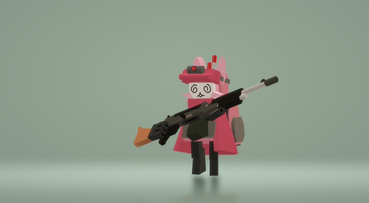 StralePw's tweet photo. M240B (and a more crazy fictional variant) #paint3d https://t.co/mYSRMHIldv