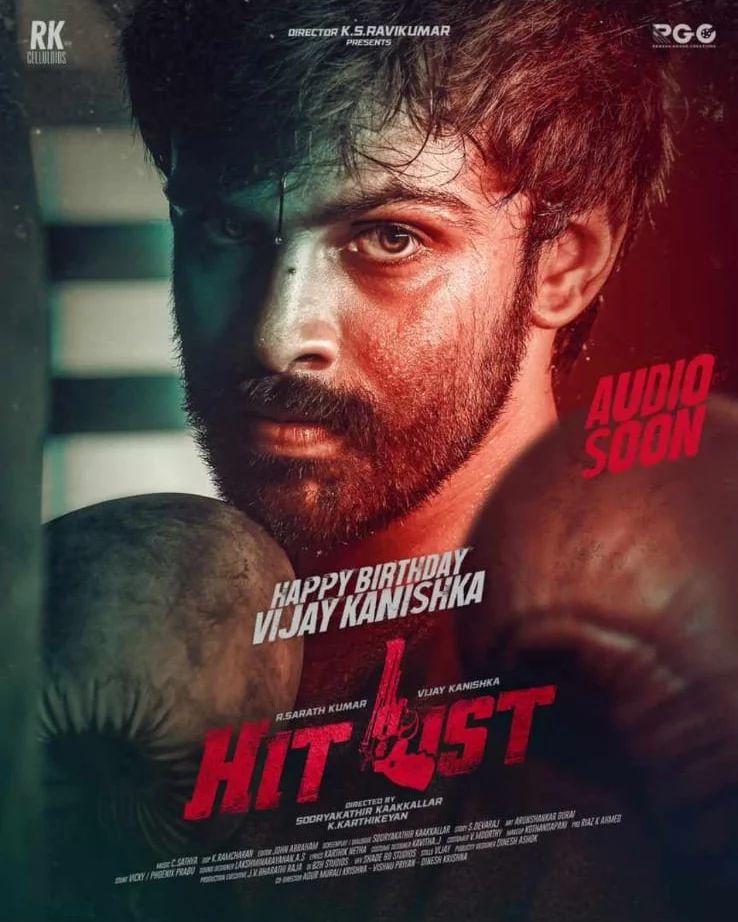 #Hitlist audio coming soon....🔥❤️🥰 A  musical!🎶 
Happy Birthday Rock star #VijayKanishka brother 🥰