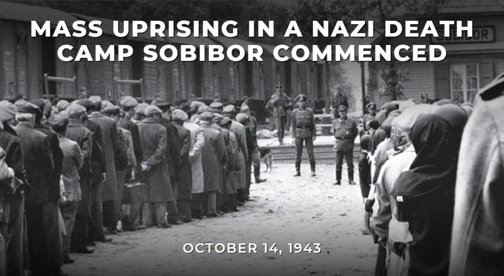 mfa_russia's tweet photo. 📅 #OTD 80 years ago, the only successful mass uprising in a Nazi death camp commenced in Sobibor.

Soviet officer Alexander #Pechersky led this heroic fight for freedom.

📖 Read a detailed account of the prisoners’ feat: https://t.co/py0pxv0fXQ https://t.co/QJFZss2FJt