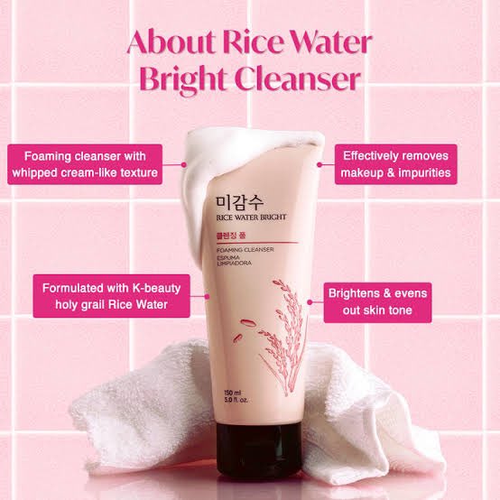allureaxis_ng's tweet photo. The Face Shop Rice Bright Cleansing Foam enriched with fermented rice extracts provides a deep cleanse removing impurities, dead skin cells and makeup and leaves skin looking clean, clear and bright.

🏷️ N8000 https://t.co/SZelHH7G4B
