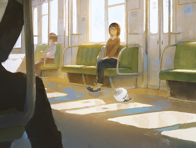 「train interior window」 illustration images(Latest)