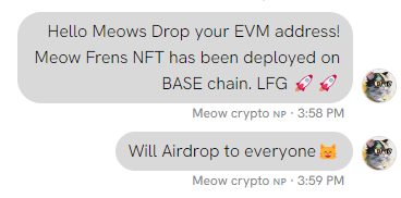 me00wcrypto's tweet photo. Lets go to moon meows! https://t.co/aGxbloWsas 😸 https://t.co/GsIHV6ammi