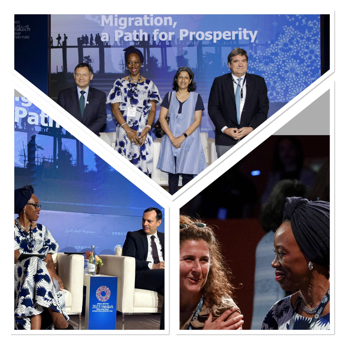 palatini_laura's tweet image. 🙏 #WorldBank x recognizing #migration as a Path for Prosperity! @daniels_ugochi gave @UNmigration perspective underlining the importance of #RegularPathways that take into consideration #Protection &amp;amp; #HumanRights not only economic needs. 🙌 great panel with @younessekkouri !
