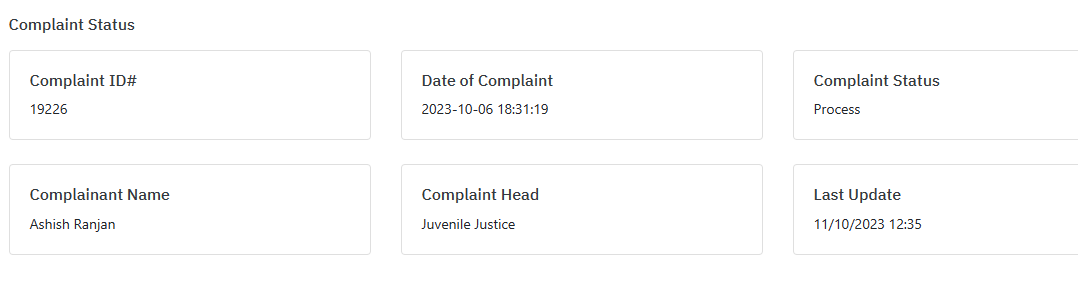motorumble's tweet photo. @NCPCR_  @PMOIndia my complaint using #ebaalnidan is sitting idle without any action since 6th Oct. Please for God's sake, it's about my babies, do something before it's too late... https://t.co/m16ySESOhc