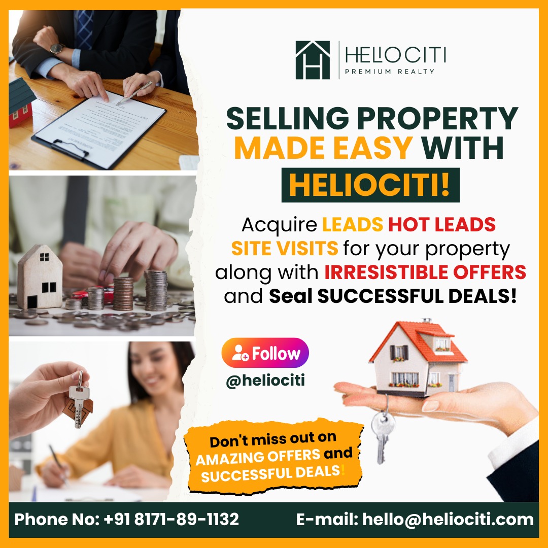 Empowering Your Property Journey with Heliociti Power Ads! Discover the spark that ignites the best deals in real estate.
.
☎ Phone No. : +91 81718 91132
🌐 Website: heliociti.com

#Heliociti #PowerDeals #RealEstateMagic #BuySellProperty #EmpoweredByHeliociti
#explore