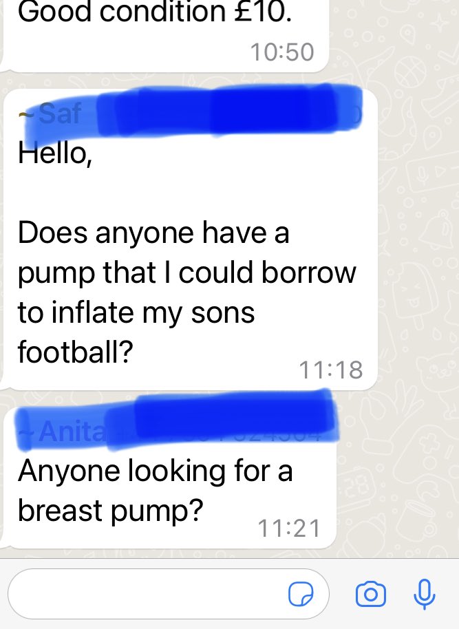 Gotta love the local WhatsApp group…..