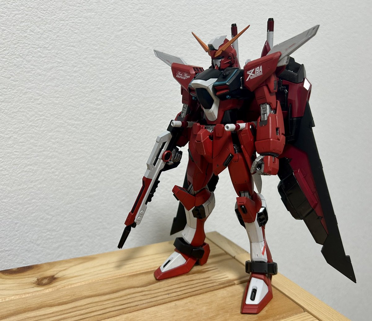 nadeusami0096's tweet photo. MG インフィニットジャスティスガンダム
筆塗り全塗装
#ガンプラ https://t.co/joK6HHErEV