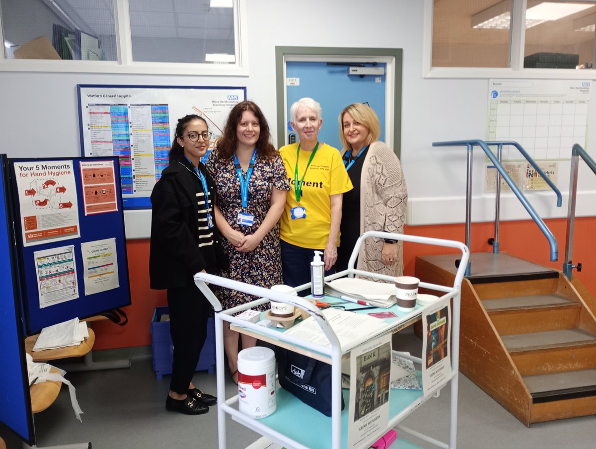 Anna Whitehead (@gnbsimprovement) on Twitter photo Brilliant IPC week out and about. 181 staff trained in C. diff power sessions. Celebrating your fab contribution to our organisation <a href="/Chezza_999/">Cheryl Atkins</a>! A huge thank you to all our reps too! <a href="/kellyMcgovern21/">kelly McGovern</a> <a href="/MitraB95/">Mitra Bakhtiari</a> <a href="/GlynisBenett/">glynis bennett ๐ ๐</a> <a href="/HannahBysouth/">Hannah ๐ช๐บ๐</a> <a href="/GeorginaTheo37/">Georgina Theobald</a> <a href="/WestHertsNHS/">West Herts Teaching Hospitals NHS Trust</a> Brilliant IPC week out and about. 181 staff trained in C. diff power sessions. Celebrating your fab contribution to our organisation <a href="/Chezza_999/">Cheryl Atkins</a>! A huge thank you to all our reps too! <a href="/kellyMcgovern21/">kelly McGovern</a> <a href="/MitraB95/">Mitra Bakhtiari</a> <a href="/GlynisBenett/">glynis bennett ๐ ๐</a> <a href="/HannahBysouth/">Hannah ๐ช๐บ๐</a> <a href="/GeorginaTheo37/">Georgina Theobald</a> <a href="/WestHertsNHS/">West Herts Teaching Hospitals NHS Trust</a>