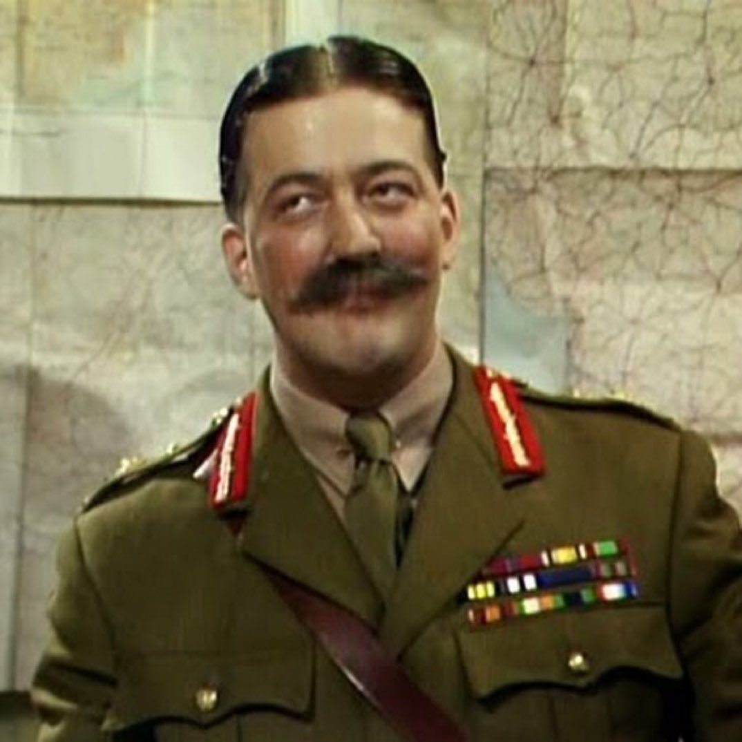 A quote for our times... “If nothing else works, a total pig-headed unwillingness to look facts in the face, will see us through!” #Blackadder