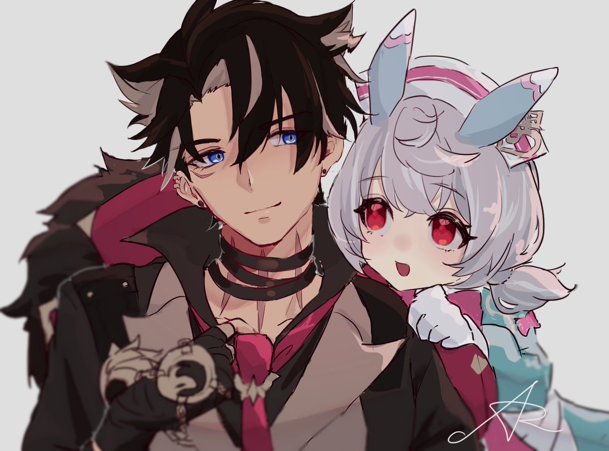 Argon_piz's tweet image. #cygwin　#GenshinImpact
#Wriothesley 
公爵と看護師長