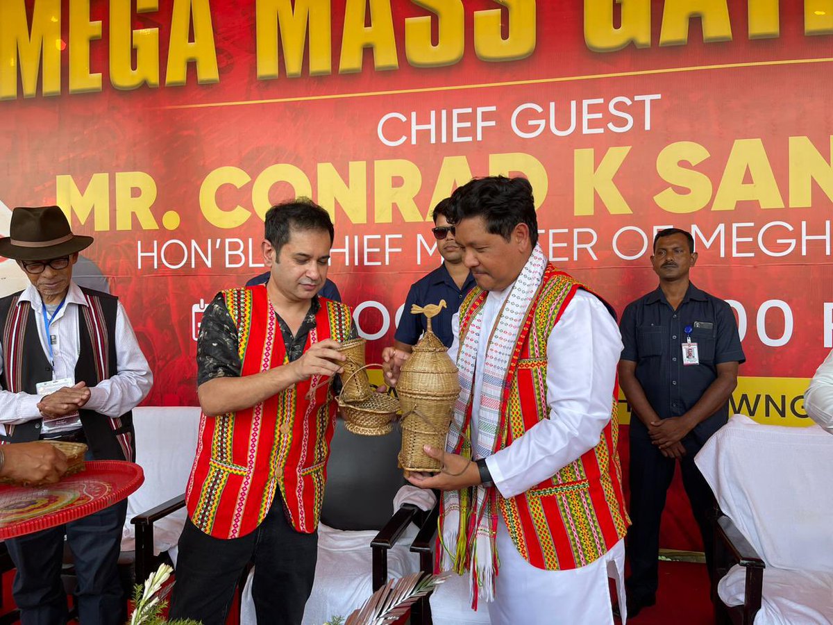 SangmaConrad's tweet photo. I am glad to be in Tripura to show solidarity with @PradyotManikya and the Tiprasa community and as indigenous leaders we will give our support to ensure their demands are taken up in the Parliament. I thank the people for welcoming me with so much love. As indigenous people of this great nation, let us continue to stand for each other.