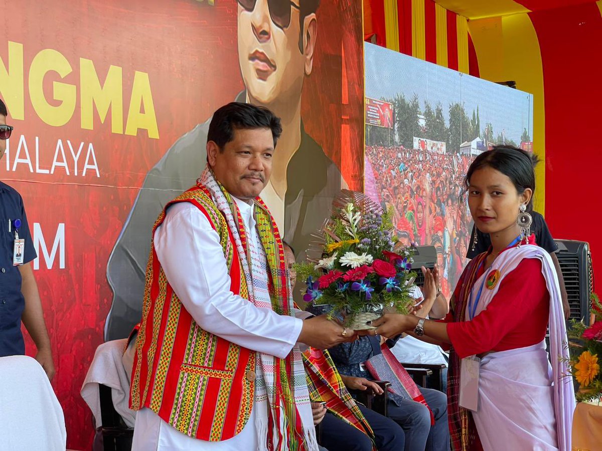 SangmaConrad's tweet photo. I am glad to be in Tripura to show solidarity with @PradyotManikya and the Tiprasa community and as indigenous leaders we will give our support to ensure their demands are taken up in the Parliament. I thank the people for welcoming me with so much love. As indigenous people of this great nation, let us continue to stand for each other.
