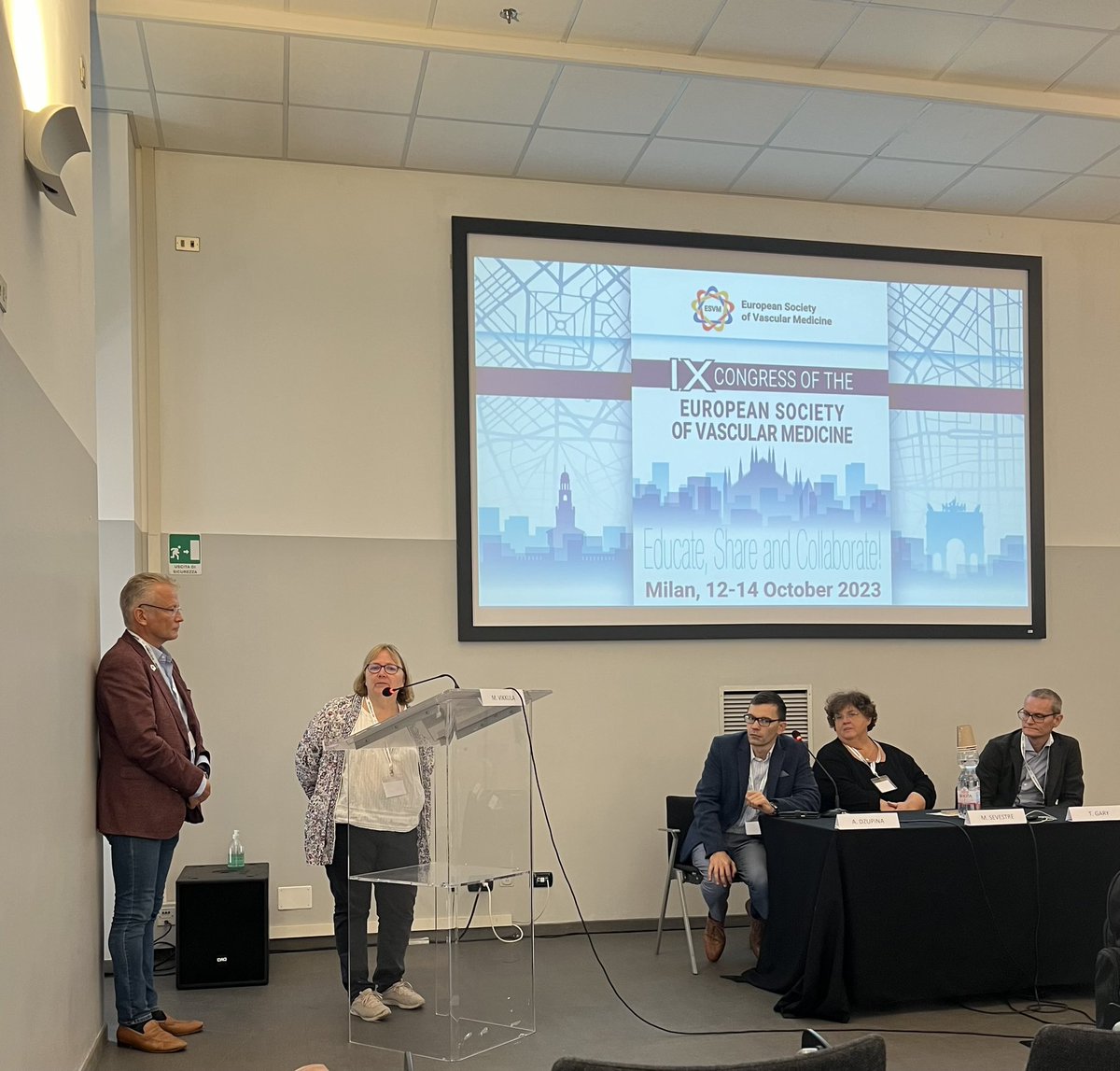 ErwMulia's tweet photo. Past present future of Vascular Anomalies…superb session👍🏻#ESVM2023 @ESVM_ #Milan #Milano @MiikkaVikkula @LuciaMazzolai https://t.co/DY2UY6z1qm