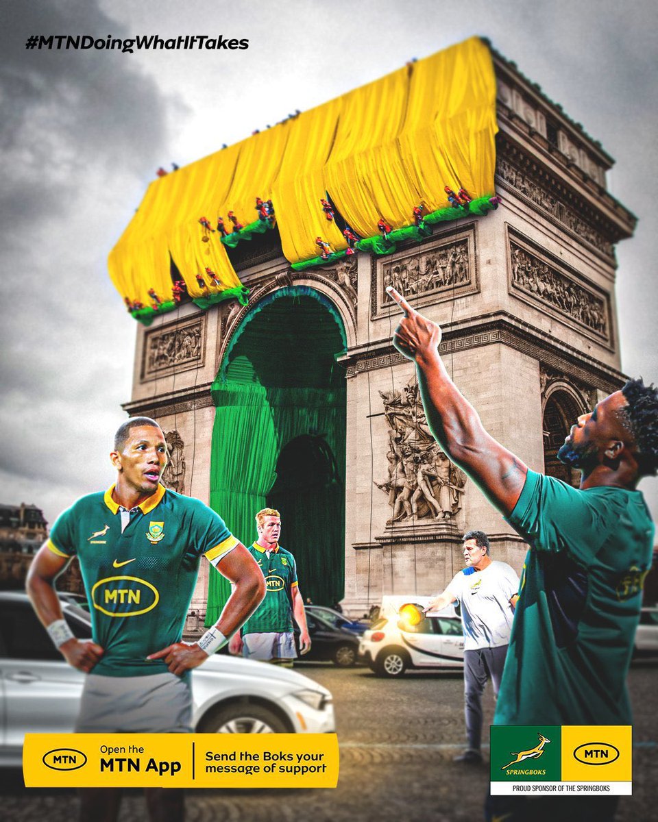 Springboks haven’t stopped jamming to the MTN Gwijo for that extra motivation to win the Rugby World Cup. Go and get the MTN Caller Tune too and subscribe to it. #MTNDoingWhatItTakes