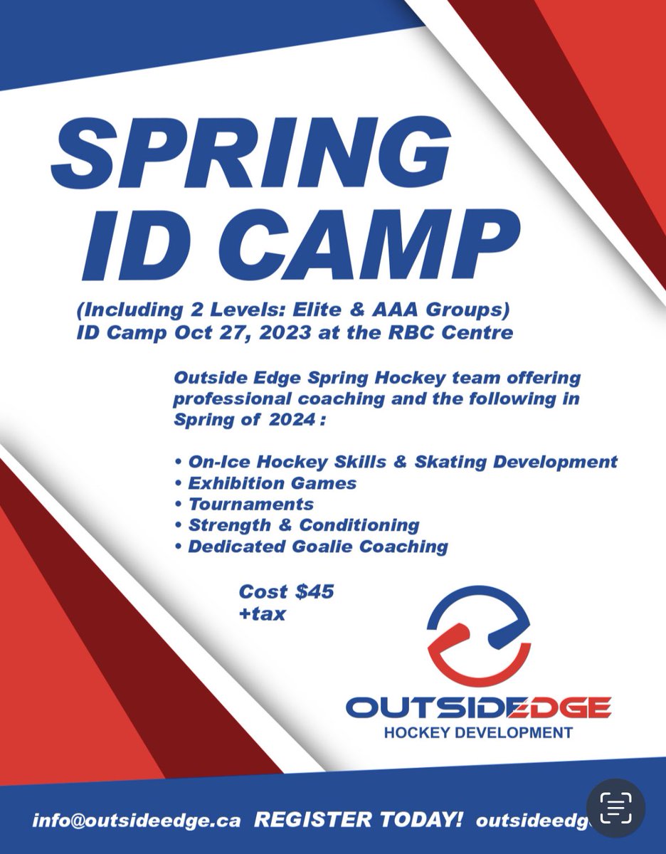 Register Today at outsideedge.ca!