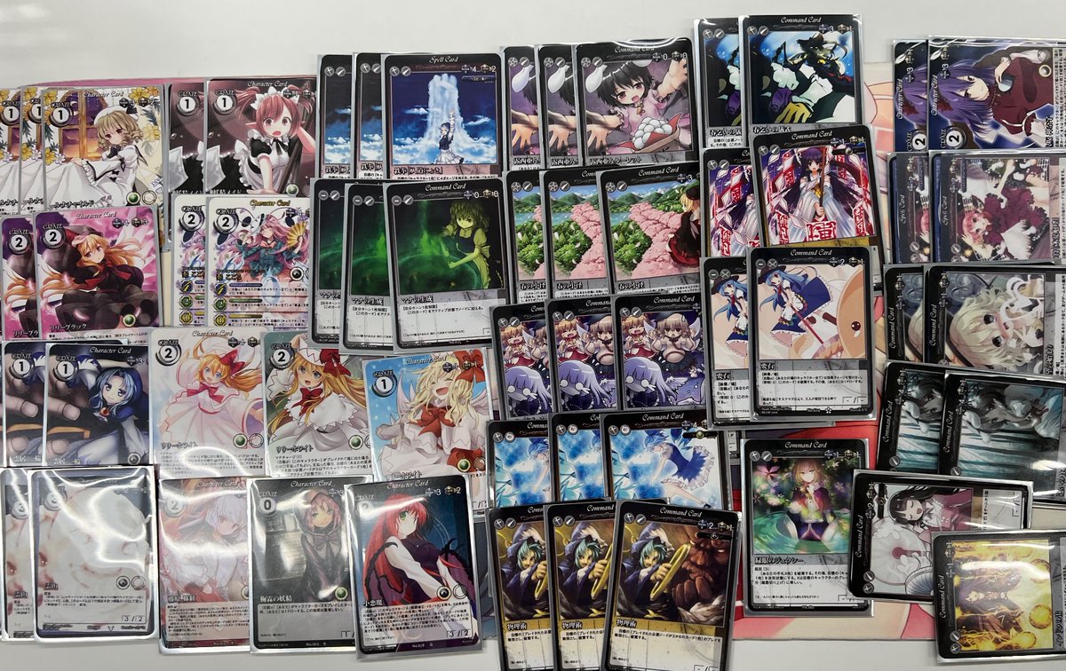 nizikawa_summer's tweet photo. Phantom magic vision
2023秋紙舞
現場妖精
スイス2-1-1 
決勝没
レンメリウィジャボ××
オール電化妖精◯◯
八雲紫コンボ◯◯
ID

SE
バニラ◯◯
山焼き霊夢×◯×

なんもわからんかったがデッキは強かった
ルナチャ処ってくる山には何もできず負け
レンメリと全国霊夢ナーフしてくれミ◯ブ！
#VISIONth https://t.co/A0UROgSGVm