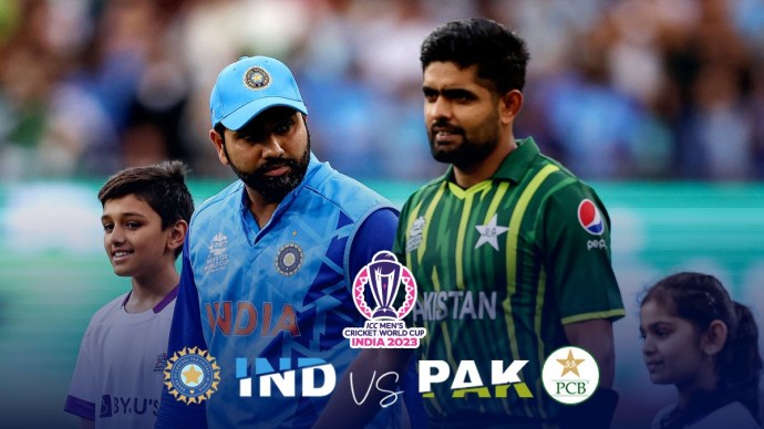 Only News On Channels today is #INDvsPAK #ICCCricketWorldCup23