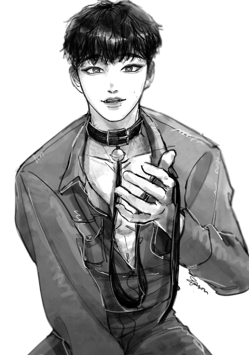 #san #ATEEZfanart 
catboy