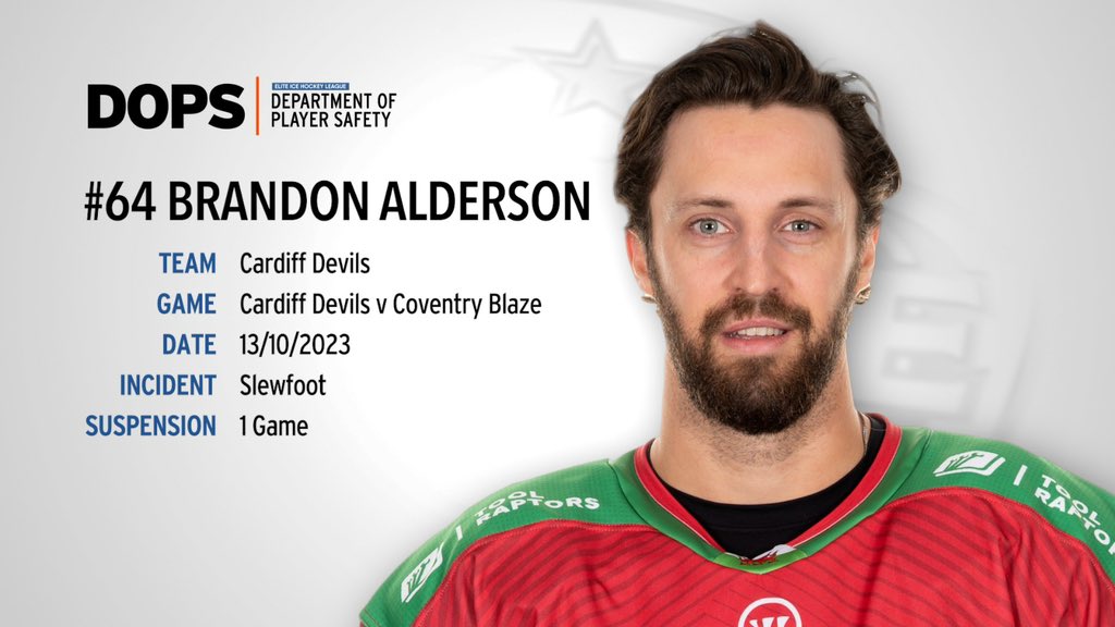 EIHL Department of Player Safety tweet media