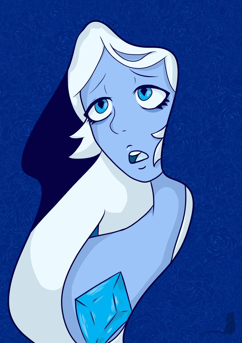 Blue diamonds growth over the years!! 
#StevenUniverse #bluediamondsu #stevenuiversebluediamond #fanart