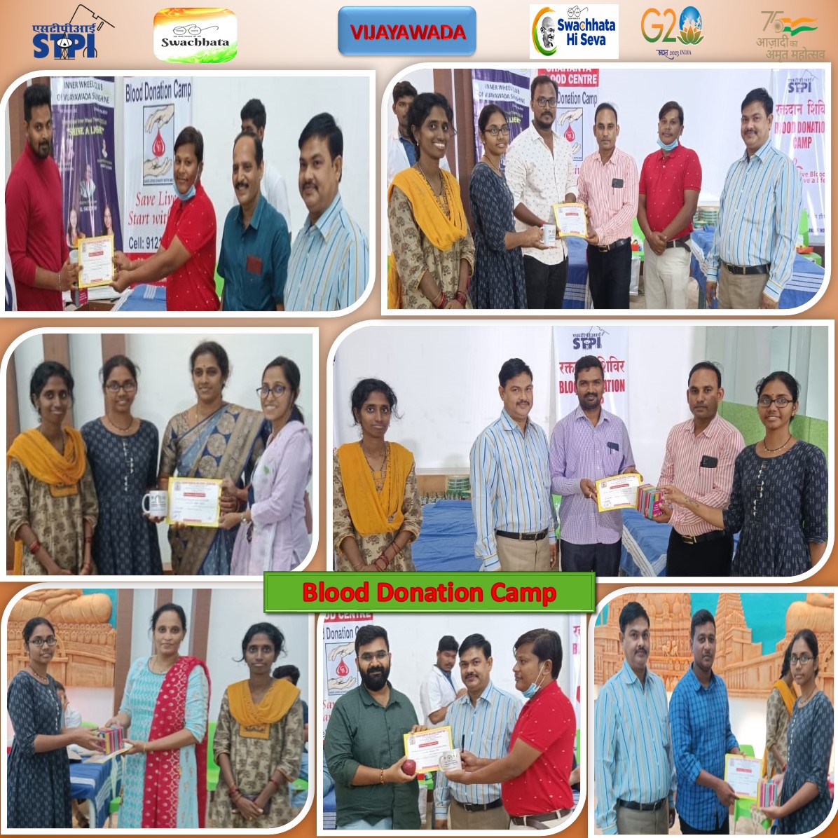 STPIVijayawada's tweet photo. As part of #SwachhataHiSeva #SpecialCampaign3 with focus on #Swachhata,@STPIvjw1 organized Voluntary #BloodDonation Camp #Vijayawada #AndhraPradesh, STPI and Incubatee staff participated 22 Members #BloodDonars #SwachhBharat #BleedForIndia #SaveLives #raktdaan #SupportRaktdaan https://t.co/ejelVczciq