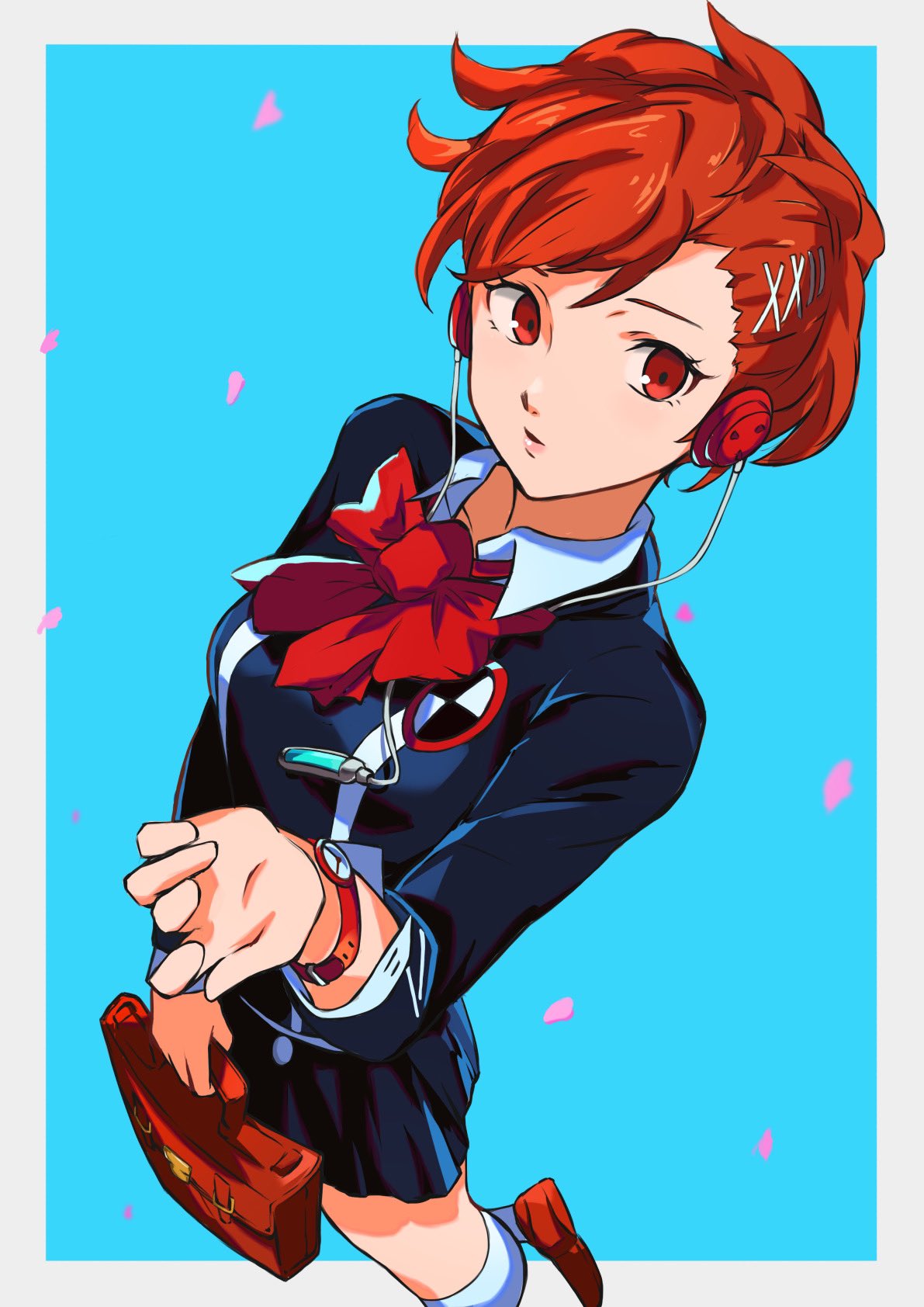 ペルソナ3ハム子】ペルソナ3 25th アクリルブロック 主人公 ハム子