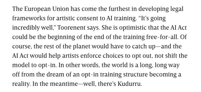 A New Tool Helps Artists Thwart AI&mdash;With a Middle Finger https://t.co/F55baQZstP https://t.co/vN7NI43