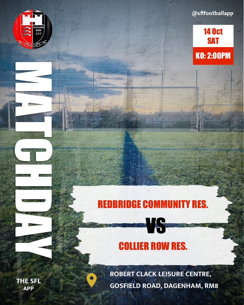 Collier Row Men’s Reserves (@reservesrow) on Twitter photo 
