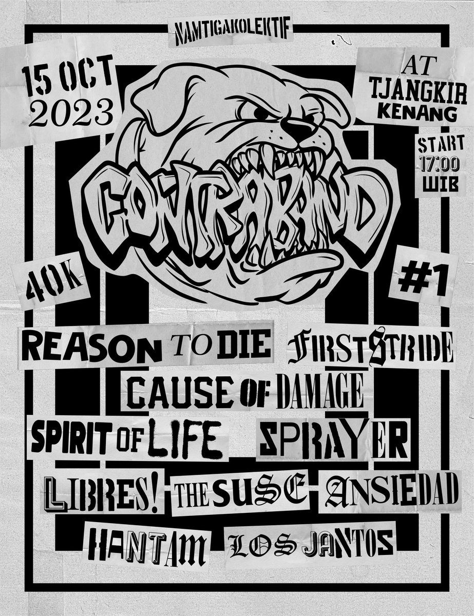 thesuseband's tweet photo. 👉 CONTRABAND 👈
📍Tjangkir Kenang, Surakarta. https://t.co/1yCJqMl7cf