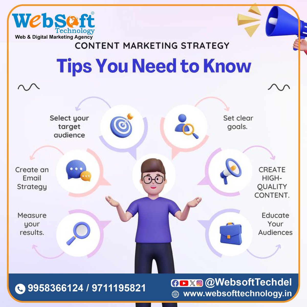 WebsoftTechDel's tweet photo. Must be having a question in your mind that in what ways will you be beneficial ?
👉 https://t.co/tMQZzsl4pQ
📧 info@websofttechnology.in
☎ +91- 09205776961 / 09958366124
#DigitalMarketing #paidcampaign #WebsoftTechnology #websiteredesign #websitebannerdesign #services https://t.co/zRUlmwiQTE