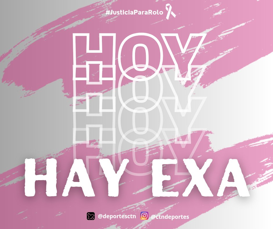 deportesCTN's tweet photo. Una edición más. Una jornada más: #HoyHayExa https://t.co/xgHnngSJ6R
