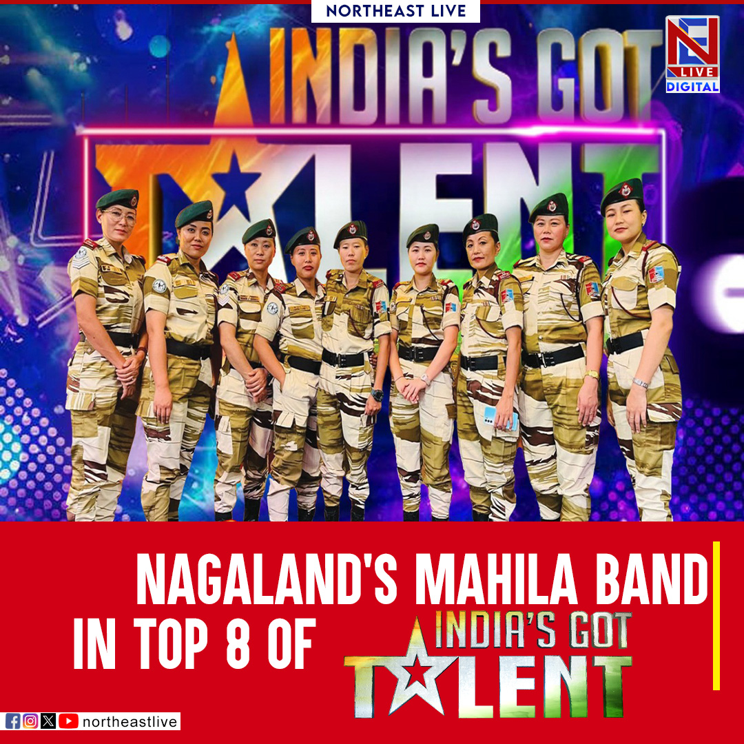 NELiveTV's tweet photo. #indiasgottalent #IGT #mahilaband #nagaland #northeastlive https://t.co/hj6Qi6kugN