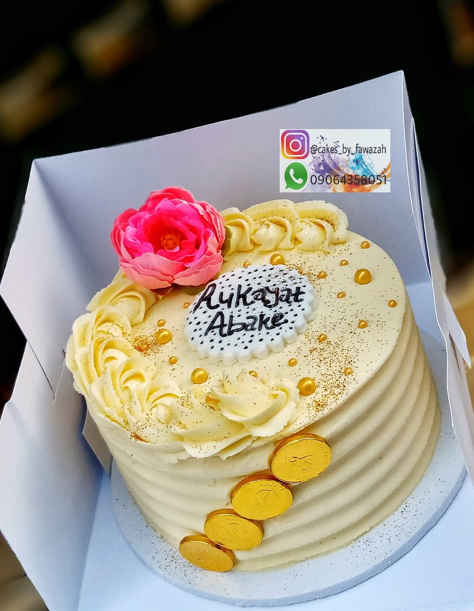 6' single layer vanilla cake
Pocket friendly
Location is Abuja
Kindly repost
Have a lovely weekend 😚

#cakesontwitter
#abujatwittercommunity
#Abuja 
#digitalmarket 
#onlinecakeshop