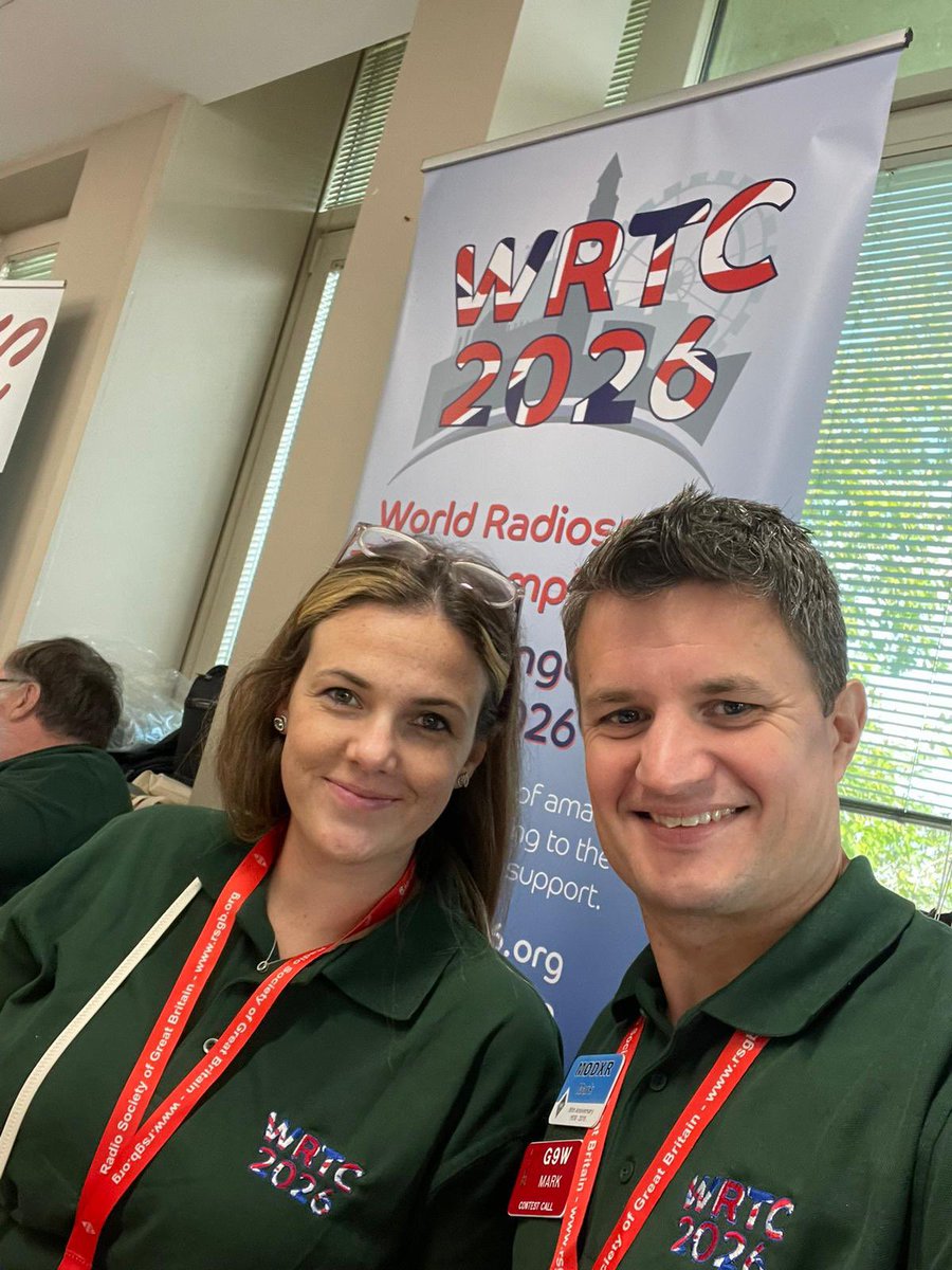 2026Wrtc's tweet image. Our first promotional event at the RSGB convention at Milton Keynes! 

If you’re heading down come and see us upstairs in the special interest room.