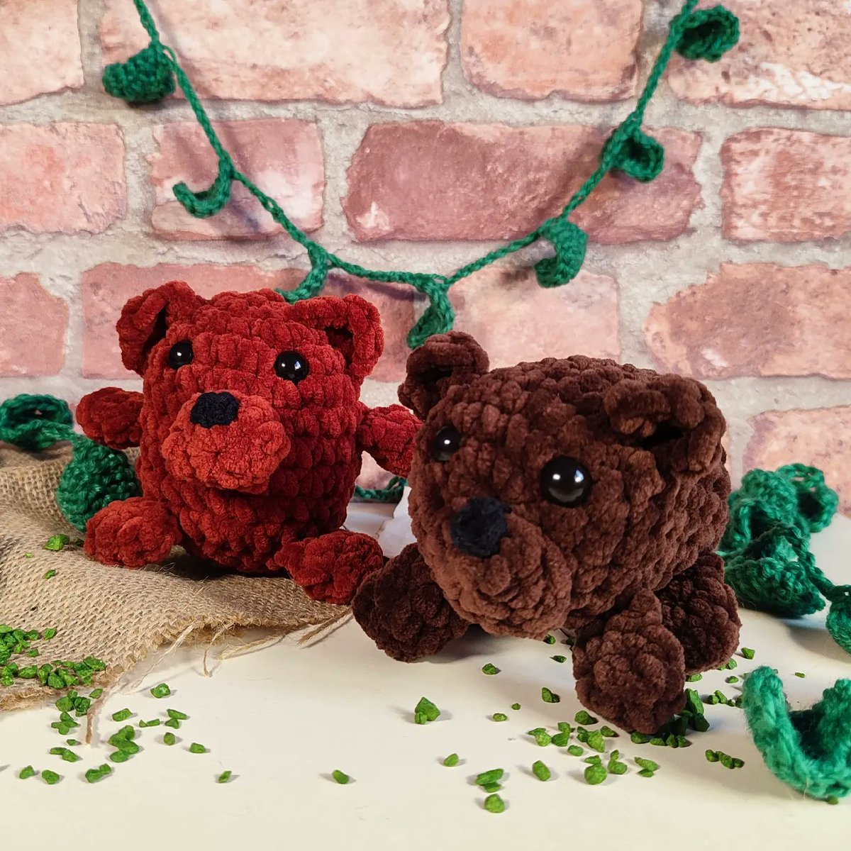 bearustration's tweet photo. Crochet bears plushies

#bear #gaybear #crochet #gaycrochet #bearcrochet #Bears #amigurumi #crochetamigurumi #gayamigurumi #plush #plushies #bearhairy #beargay #handmade https://t.co/210hsaH4jy