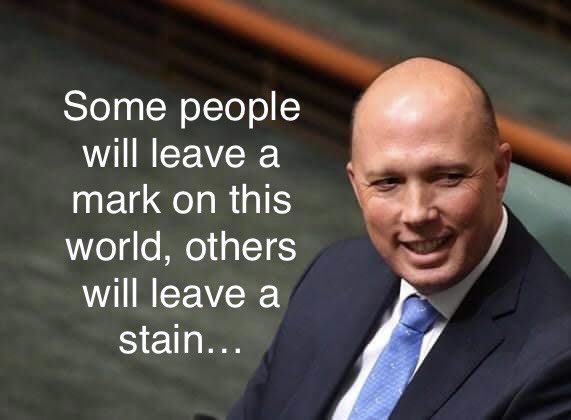 I think we all know exactly what stain…